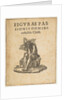 The Man of Sorrows Seated, title page of The Small Passion by Johann Mommard