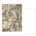 Saint John Swallowing the Book, from The Apocalypse, Latin Edition, 1511, 1511 by Albrecht Dürer