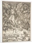 Saint Michael and the Dragon, from The Apocalypse, ca. 1498 by Albrecht Dürer