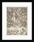 Saint Michael and the Dragon, from The Apocalypse, ca. 1498 by Albrecht Dürer