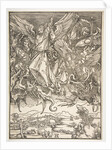 Saint Michael and the Dragon, from The Apocalypse, ca. 1498 by Albrecht Dürer