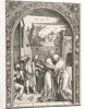 Joachim and Anna at the Golden Gate, from The Life of the Virgin, 1504 by Albrecht Dürer