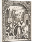 Joachim and Anna at the Golden Gate, from The Life of the Virgin, 1504 by Albrecht Dürer