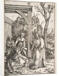 Christ Taking Leave of His Mother, from The Life of the Virgin, ca. 1504 by Albrecht Dürer