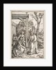 Christ Taking Leave of His Mother, from The Life of the Virgin, ca. 1504 by Albrecht Dürer