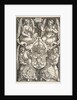 The Arms of the Empire and of Nuremberg, 1521 by Albrecht Dürer