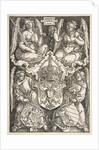The Arms of the Empire and of Nuremberg, 1521 by Albrecht Dürer