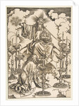 Saint John Beholding the Seven Golden Candlesticks, from The Apocalypse by Albrecht Dürer