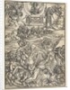 Four Avenging Angels, from the Apocalypse series by Albrecht Dürer