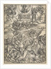 Four Avenging Angels, from the Apocalypse series by Albrecht Dürer