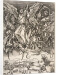 Saint Michael Fighting the Dragon, from The Apocalypse, 1498 by Unknown