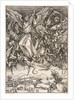 Saint Michael Fighting the Dragon, from The Apocalypse, 1498 by Unknown