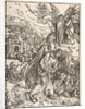 The Angel with the Key to Bottomless Pit, 1511 by Albrecht Dürer