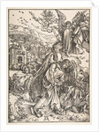 The Angel with the Key to Bottomless Pit, 1511 by Albrecht Dürer