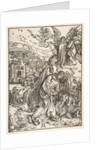 The Angel with the Key to Bottomless Pit, 1511 by Albrecht Dürer