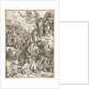 The Angel with the Key to Bottomless Pit, 1511 by Albrecht Dürer