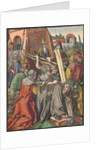 The Bearing of the Cross, from the Small Woodcut Passion by Albrecht Dürer