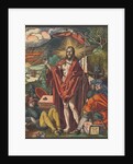 Resurrection, from the Small Woodcut Passion by Albrecht Dürer