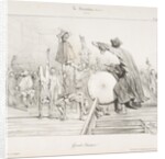 Grands Sauteurs!, from La Caricature, 1823-60 by Alexandre Gabriel Decamps