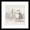 Grands Sauteurs!, from La Caricature, 1823-60 by Alexandre Gabriel Decamps