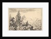 Two Men on a Rock Terrace by Allart van Everdingen