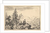 Two Men on a Rock Terrace by Allart van Everdingen