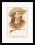 Hon. William Frederick Cody, Rifle Shooter, from World's Champions, Series …, 1887 by Allen & Ginter