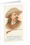 Hon. William Frederick Cody, Rifle Shooter, from World's Champions, Series …, 1887 by Allen & Ginter