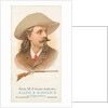 Hon. William Frederick Cody, Rifle Shooter, from World's Champions, Series …, 1887 by Allen & Ginter