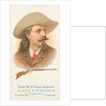 Hon. William Frederick Cody, Rifle Shooter, from World's Champions, Series …, 1887 by Allen & Ginter