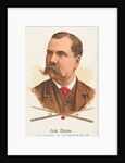 Joseph Dion, Billiard Player, from World's Champions, Series 1 for Allen & Ginter Ci…, 1887 by Allen & Ginter