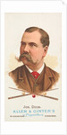 Joseph Dion, Billiard Player, from World's Champions, Series 1 for Allen & Ginter Ci…, 1887 by Allen & Ginter