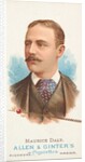 Maurice Daly, Billiard Player, from World's Champions, Series 1 for Allen & Ginter C…, 1887 by Allen & Ginter