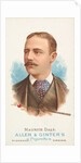 Maurice Daly, Billiard Player, from World's Champions, Series 1 for Allen & Ginter C…, 1887 by Allen & Ginter