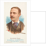 Maurice Daly, Billiard Player, from World's Champions, Series 1 for Allen & Ginter C…, 1887 by Allen & Ginter