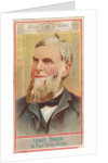 Lewis Baker, St. Paul Daily Globe, from the American Editors series for Allen & Ginte…, 1887 by Allen & Ginter