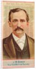 J.M. Bundy, New York Mail and Express, from the American Editors series for Allen & G…, 1887 by Allen & Ginter
