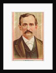 J.M. Bundy, New York Mail and Express, from the American Editors series for Allen & G…, 1887 by Allen & Ginter