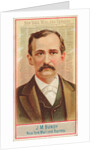 J.M. Bundy, New York Mail and Express, from the American Editors series for Allen & G…, 1887 by Allen & Ginter