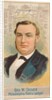 George W. Childs, Philadelphia Public Ledger, from the American Editors series for Al…, 1887 by Allen & Ginter