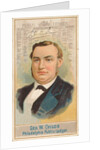 George W. Childs, Philadelphia Public Ledger, from the American Editors series for Al…, 1887 by Allen & Ginter
