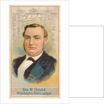 George W. Childs, Philadelphia Public Ledger, from the American Editors series for Al…, 1887 by Allen & Ginter
