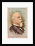 Murat Halstead, The Cincinnati Commercial Gazette, from the American Editors series f…, 1887 by Allen & Ginter