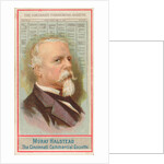 Murat Halstead, The Cincinnati Commercial Gazette, from the American Editors series f…, 1887 by Allen & Ginter