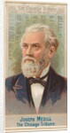 Joseph Medill, The Chicago Tribune, from the American Editors series for Allen & Gint…, 1887 by Allen & Ginter