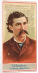 O.H. Rothaker, The Omaha Republican, from the American Editors series for Allen & Gin…, 1887 by Allen & Ginter