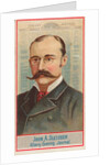 John A. Sleicher, Albany Evening Journal, from the American Editors series for Allen …, 1887 by Allen & Ginter