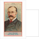 John A. Sleicher, Albany Evening Journal, from the American Editors series for Allen …, 1887 by Allen & Ginter