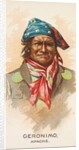 Geronimo, Apache, from the American Indian Chiefs series for Allen & Ginter Cigarette…, 1888 by Allen & Ginter