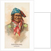 Geronimo, Apache, from the American Indian Chiefs series for Allen & Ginter Cigarette…, 1888 by Allen & Ginter